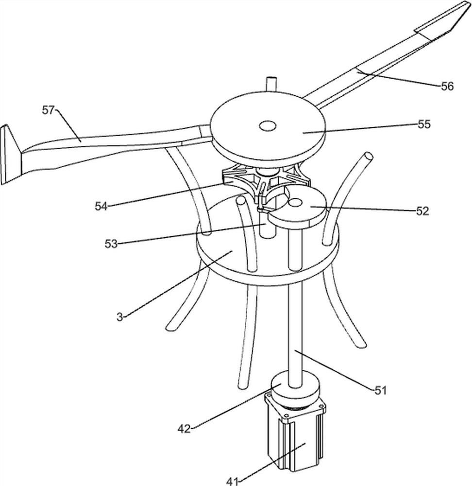 A vase changing device for ceramic manufacturing