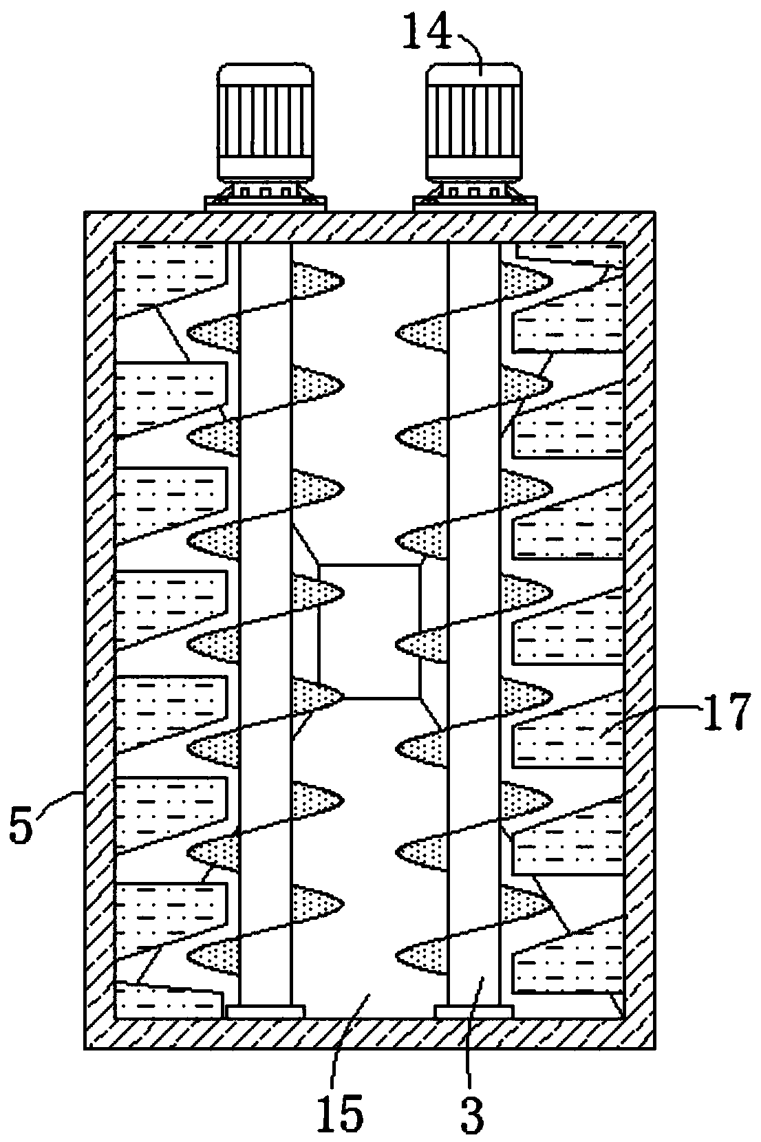 Meat smashing machine for food processing workshop