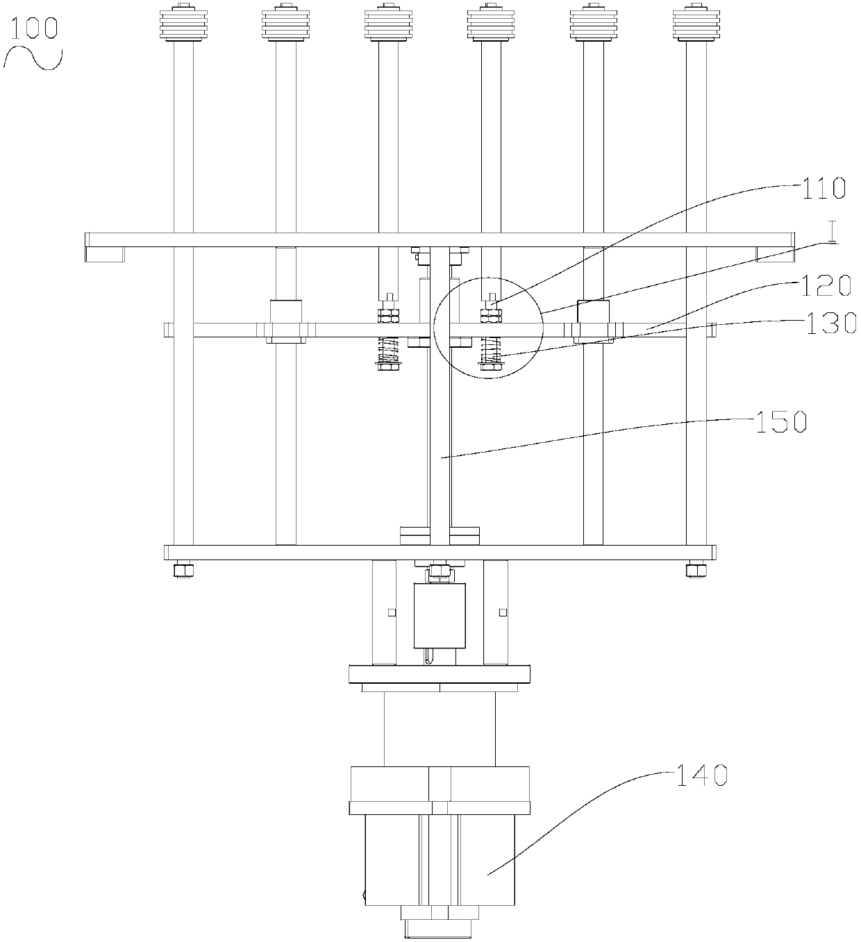 Mechanism for finely adjusting filling volume of piston type filling machine