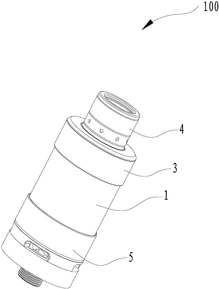 Electronic cigarette atomizer