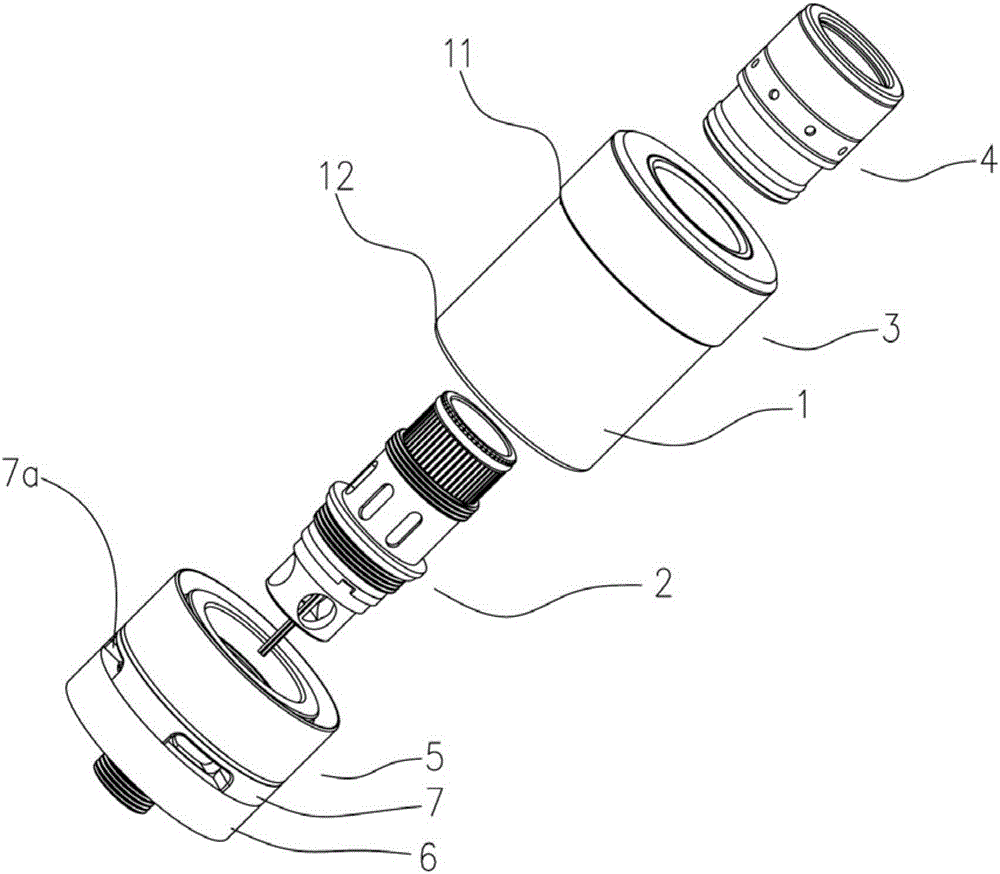 Electronic cigarette atomizer