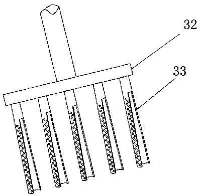 Stirrer for continuously mixing oily fluid