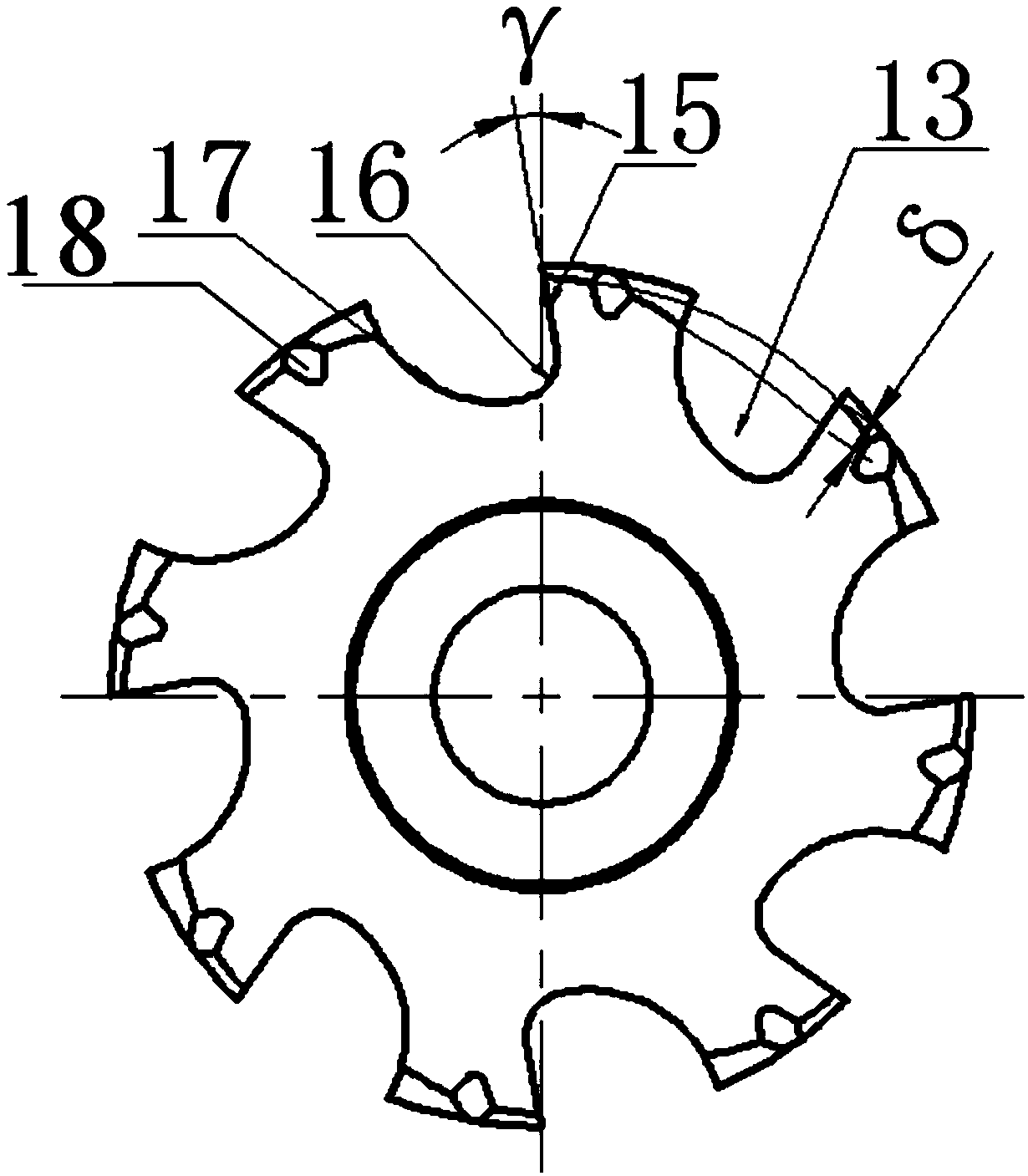 Sectional tap