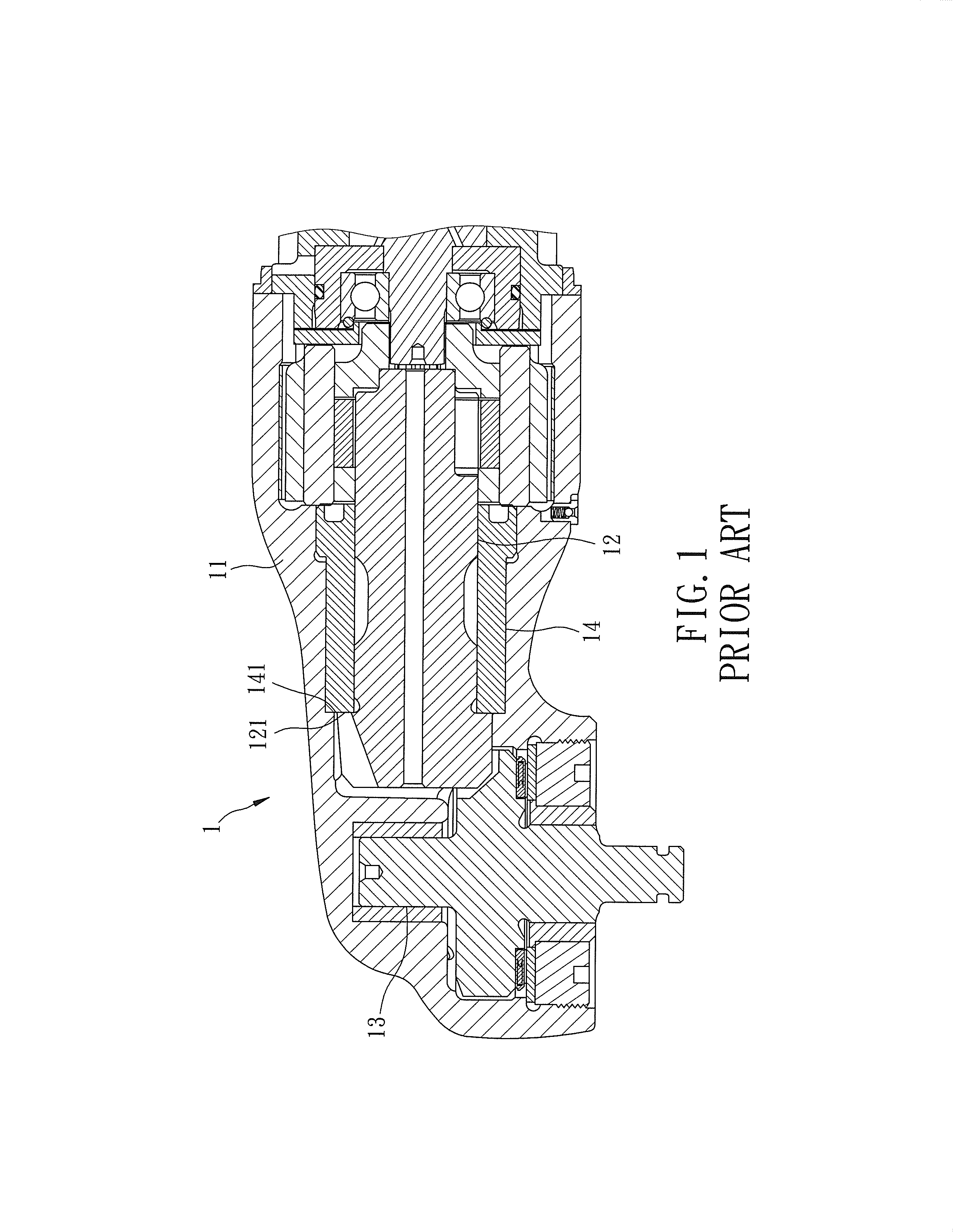 Pneumatic impact tool with a spindle positioning device