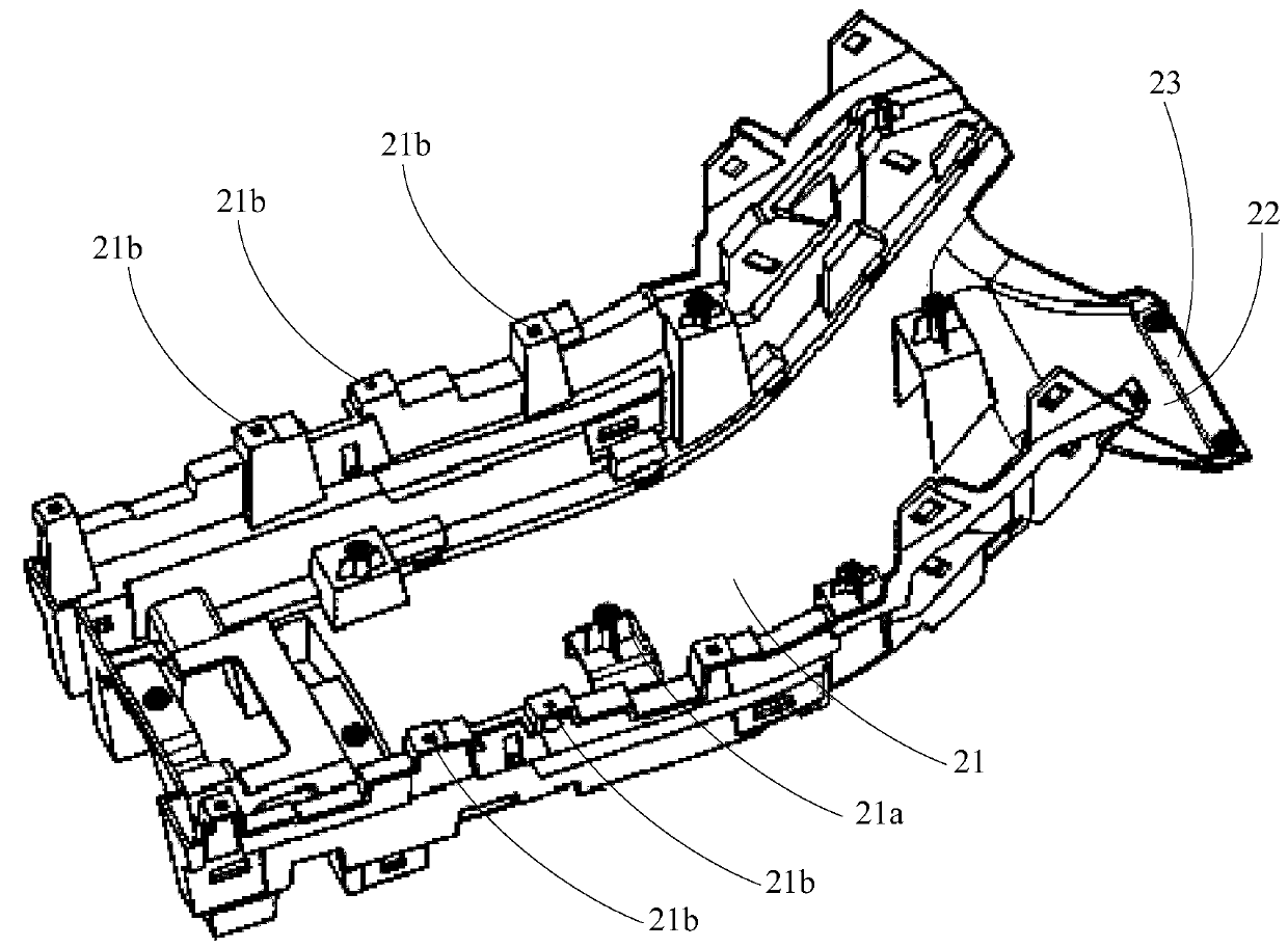 Installation transition bracket for automobile gear shifting mechanism