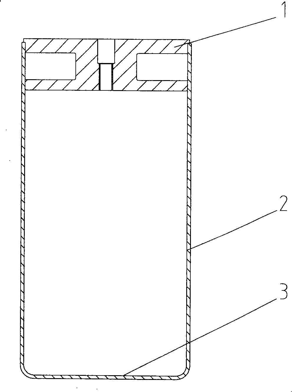 Gas distribution piston for small-sized hot-air engine