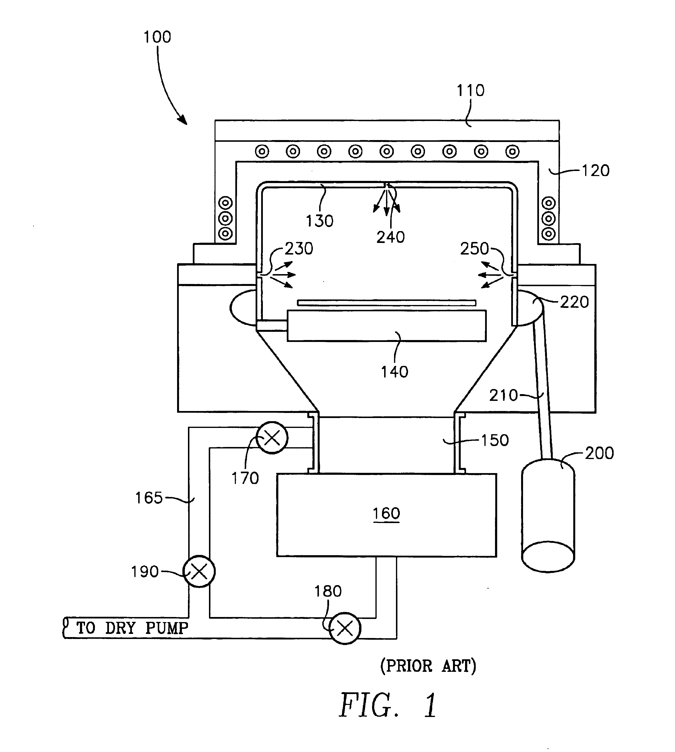 Process endpoint detection in processing chambers