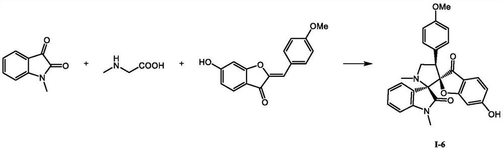 A kind of spiro indolinone compound and its preparation method and application