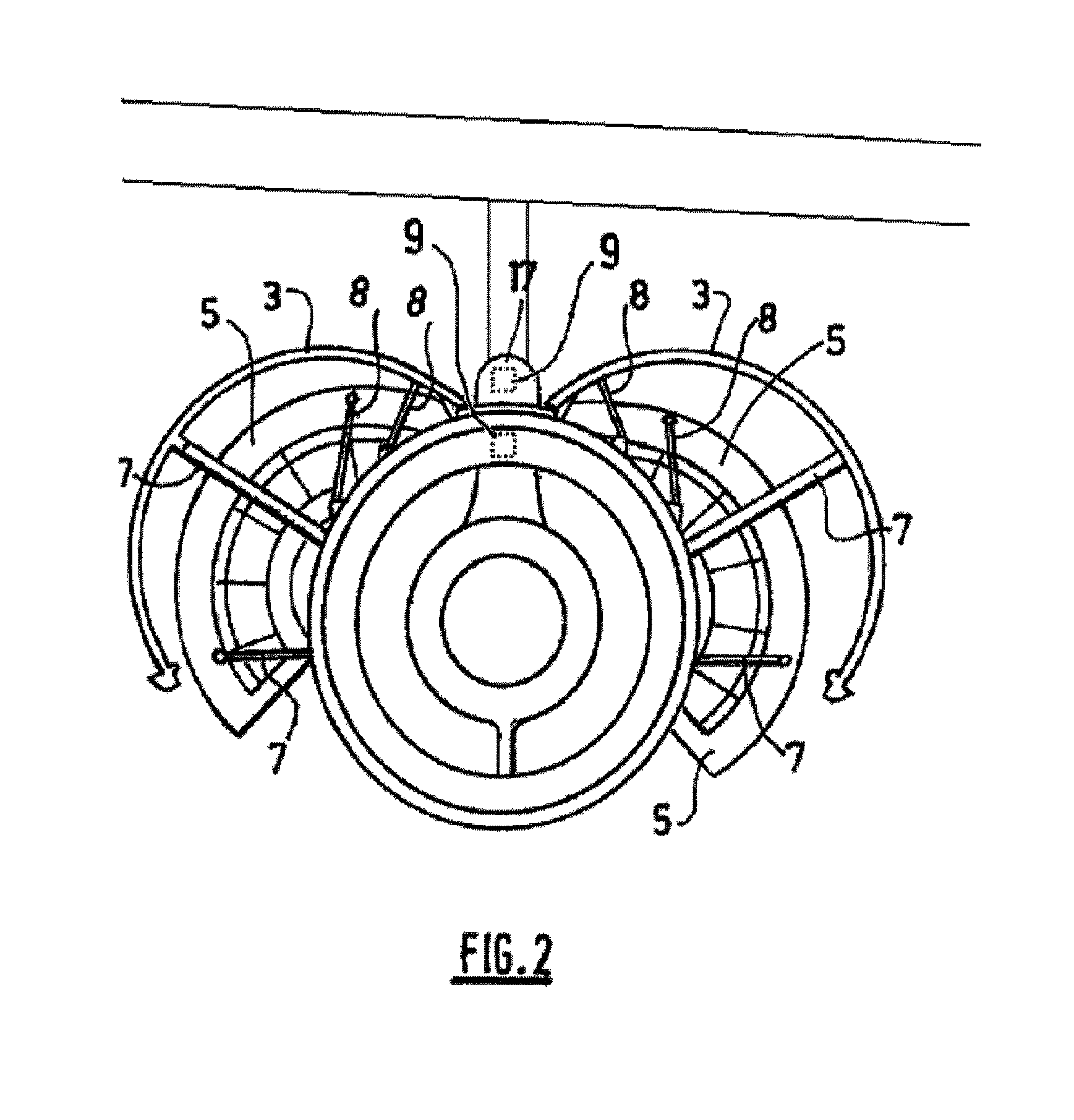 Device for controlling maintenance actuators for the cowlings of a turbojet engine nacelle