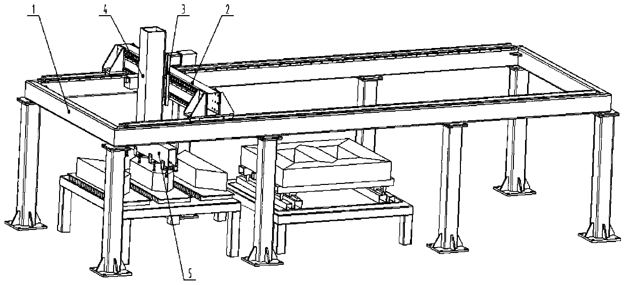 Automatic lamination robot for transformer iron core