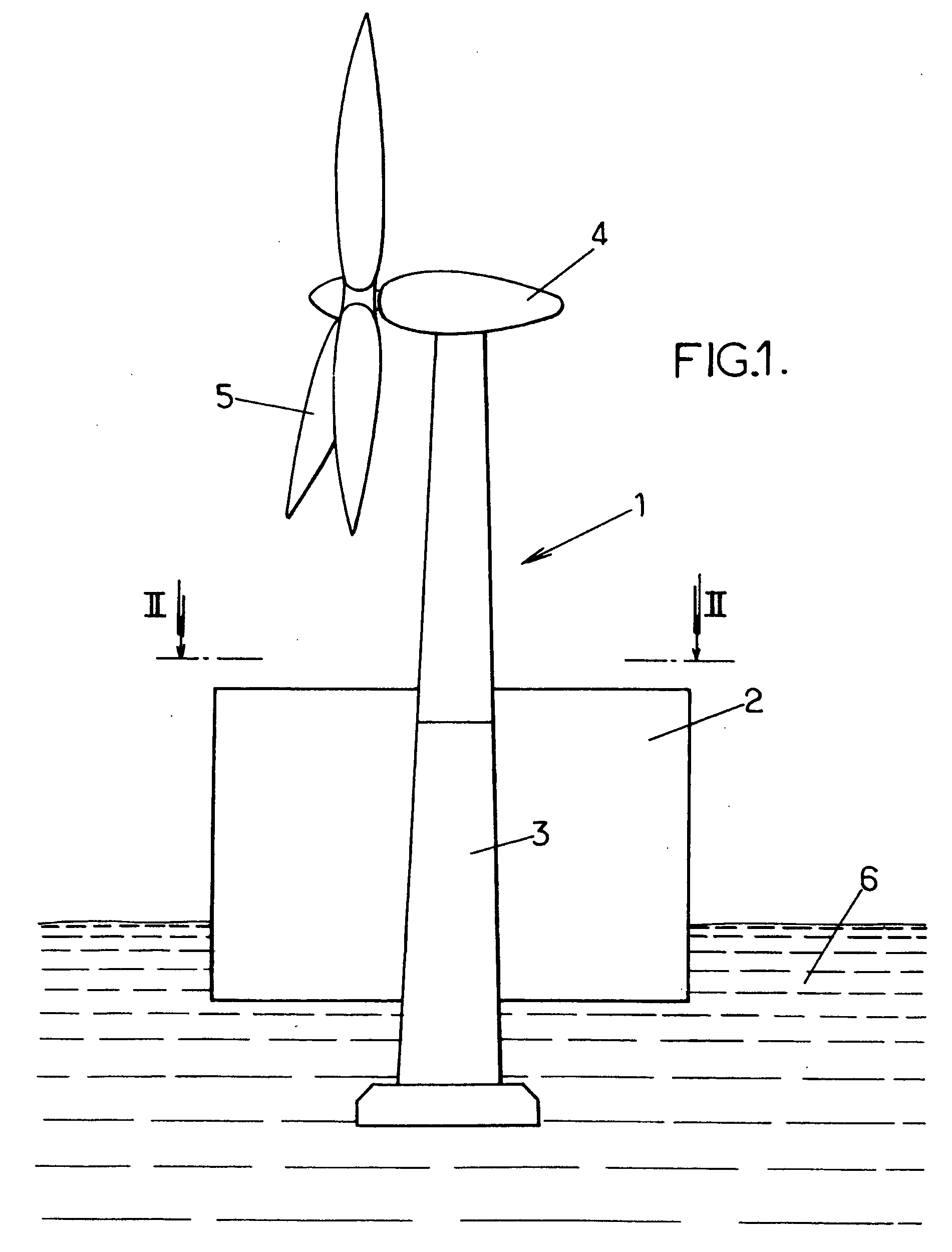 Method for the transport of a civil engineering structure in an aquatic medium