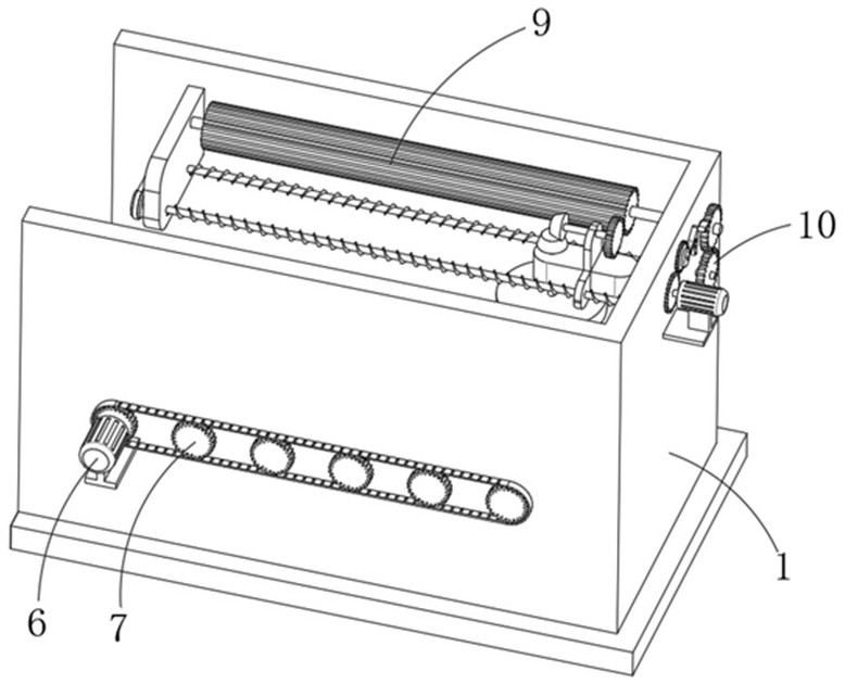 Vacuum coating method for outer surface of mobile phone shell