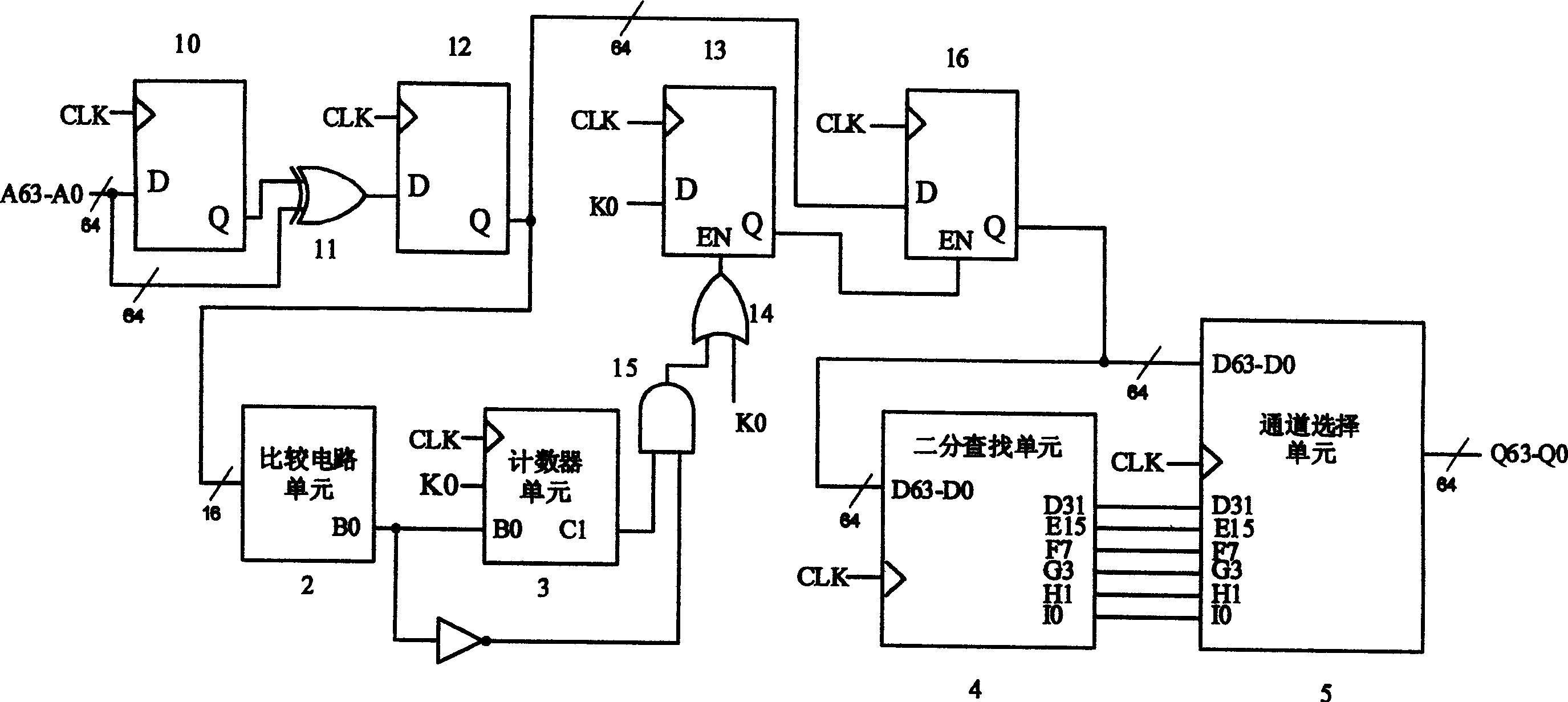 Parallel frame alignment circuit applied to optical synchronous digital transferring system