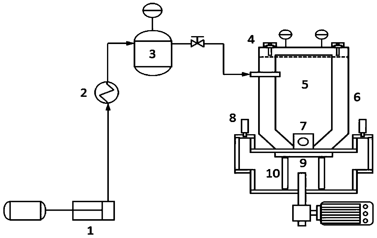 Device and method for removing water in coal