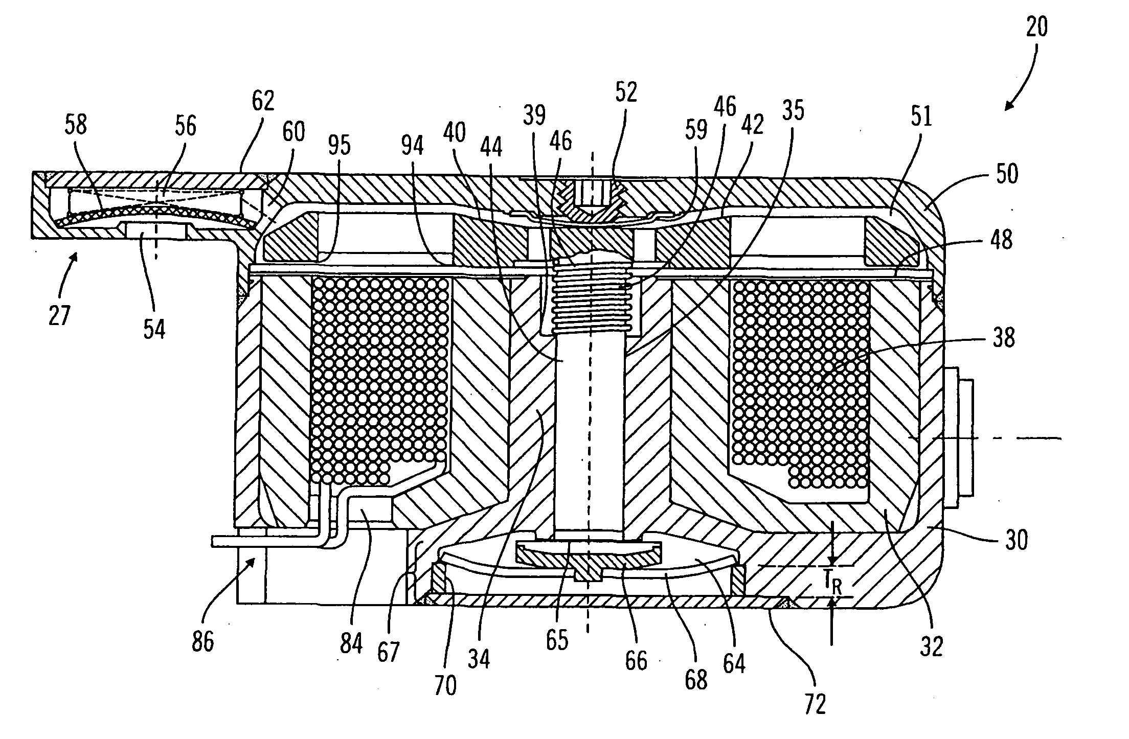 Infusion device and driving mechanism for same