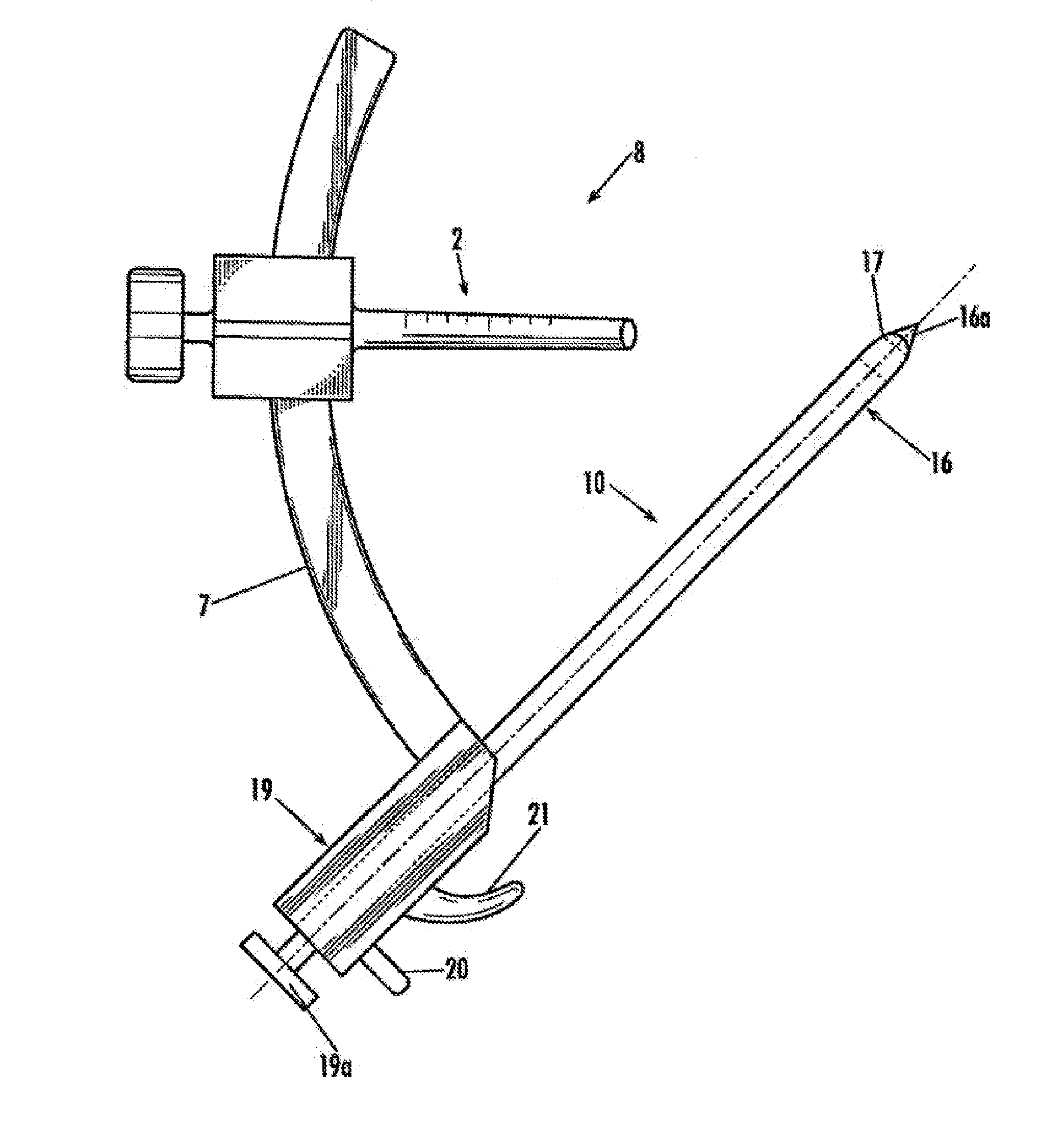 Method for drilling enlarged sections of angled osteal tunnels