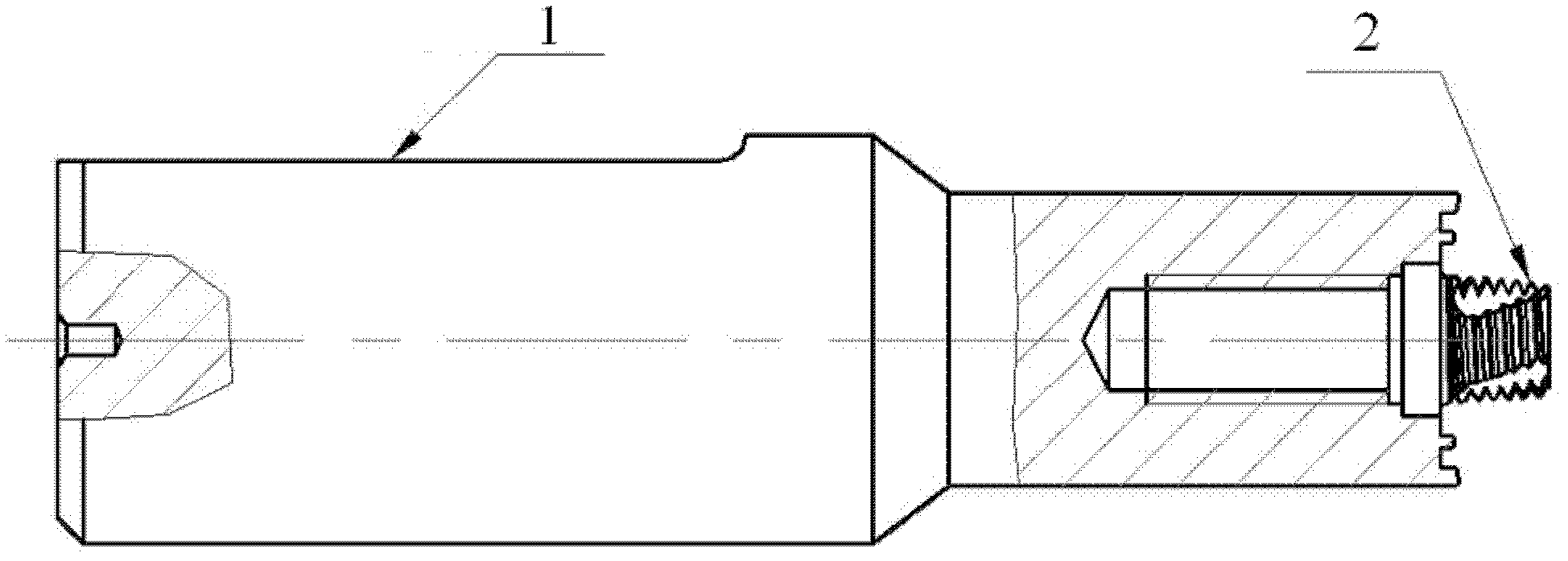 Device and method for repairing friction stir welding weld defect of storage tank for carrier rocket