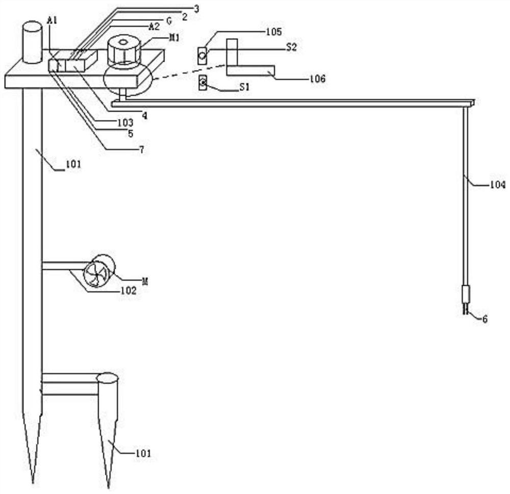 River water quality detection device