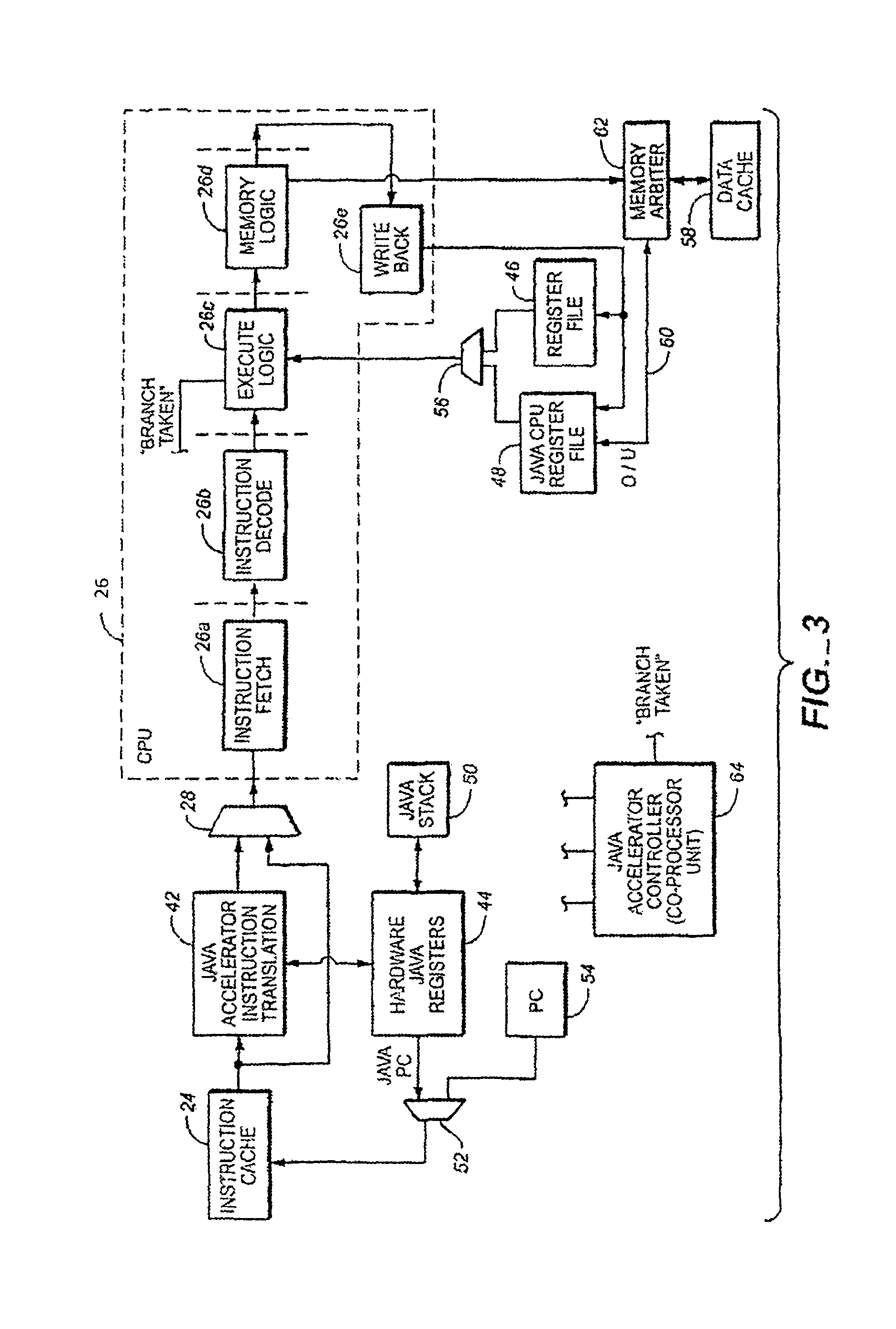 Virtual machine hardware for RISC and CISC processors