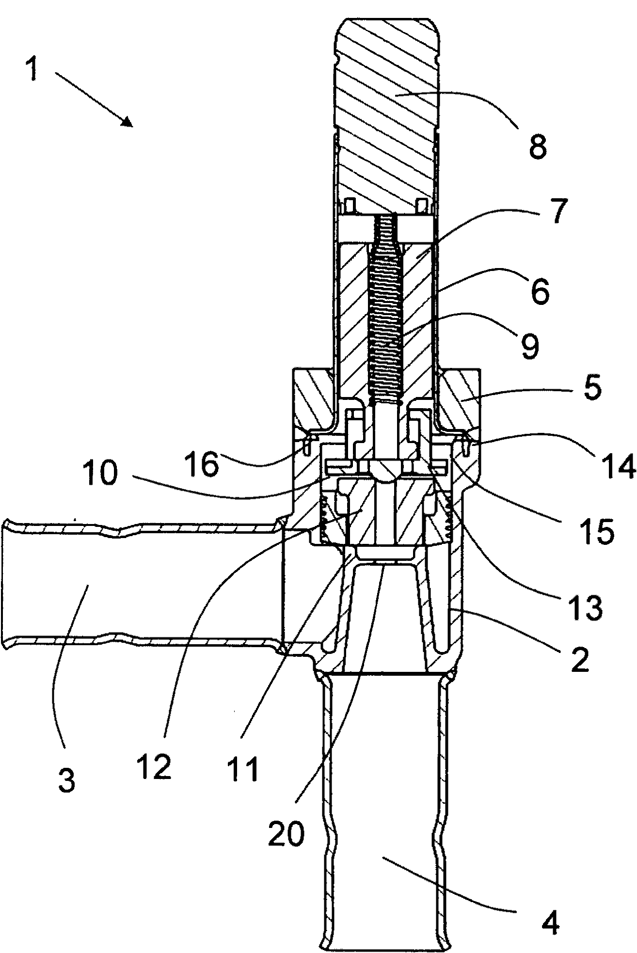 Manufacturing method of a valve