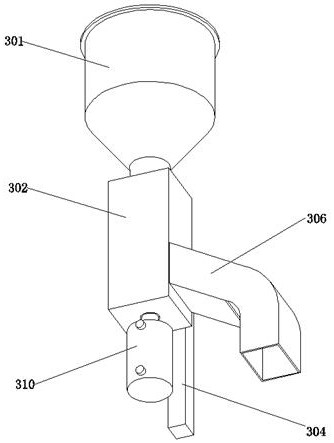 Accurate blending device for food additive