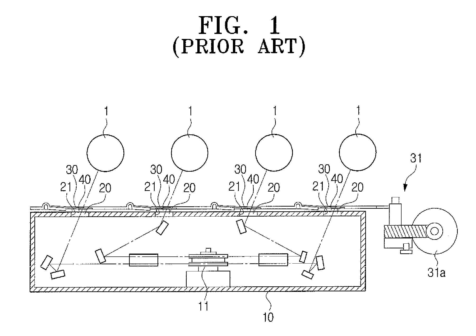 Laser scanning apparatus and image forming device having the same