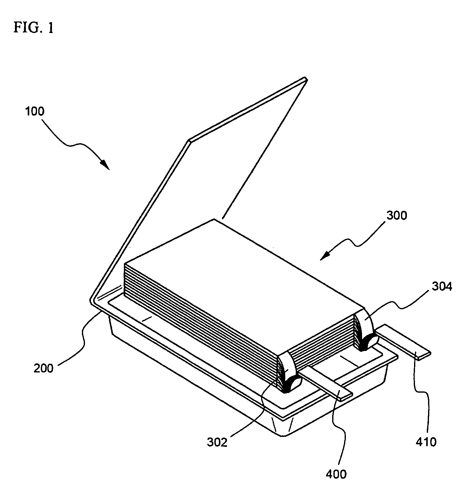 Secondary battery module having piezo sensor