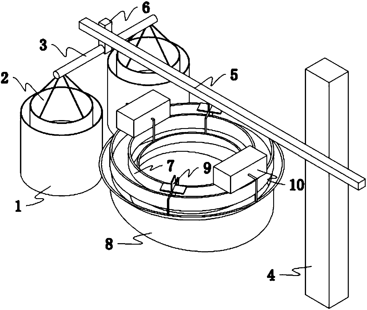 Sesame seed water washing and drying system