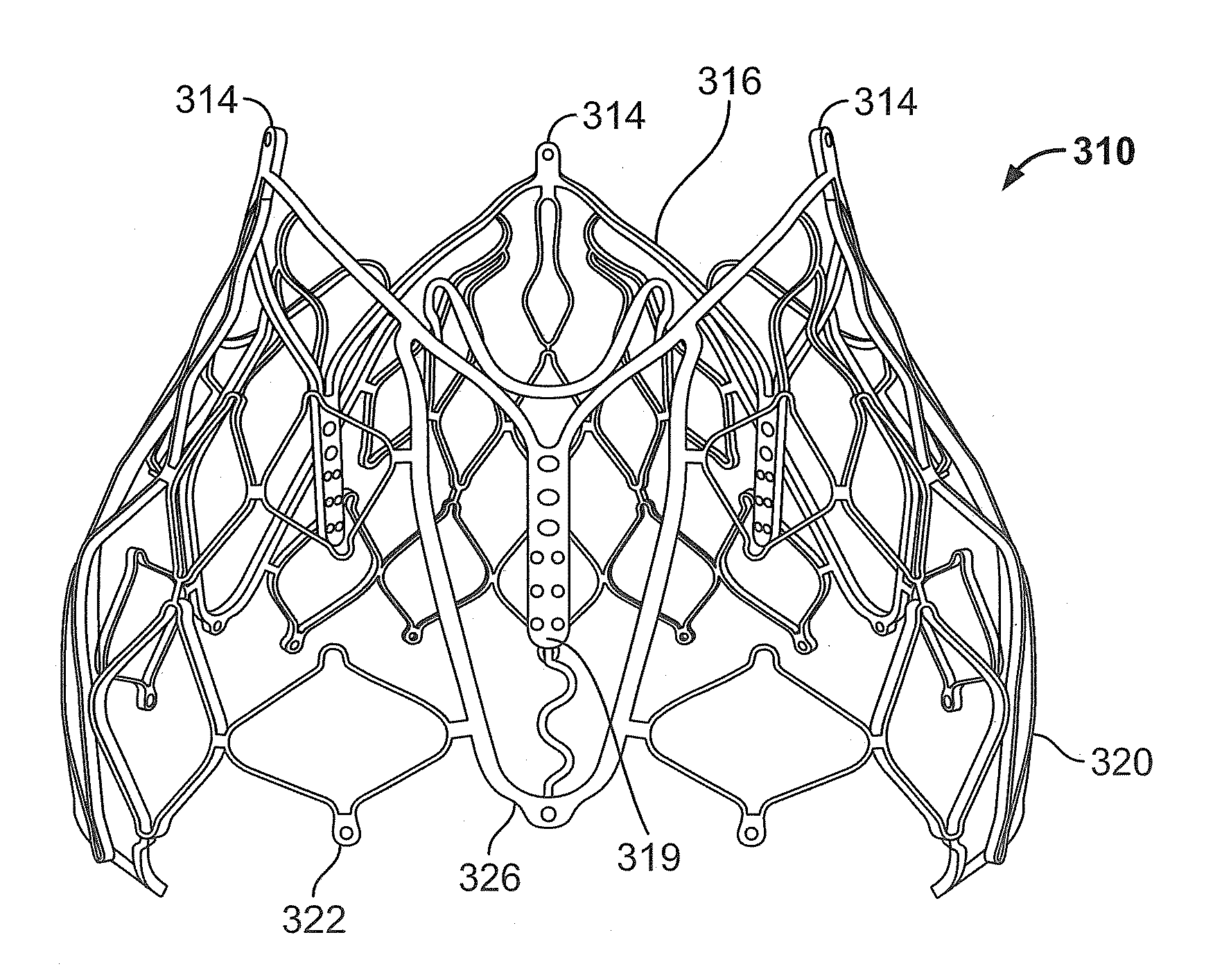 Two stage anchor and mitral valve assembly