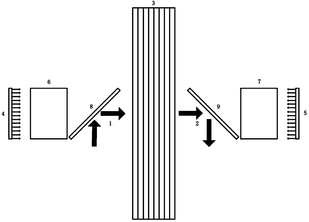 Neodymium and yttrium doped calcium fluoride laser amplifier of laser diode pumping helium cooling