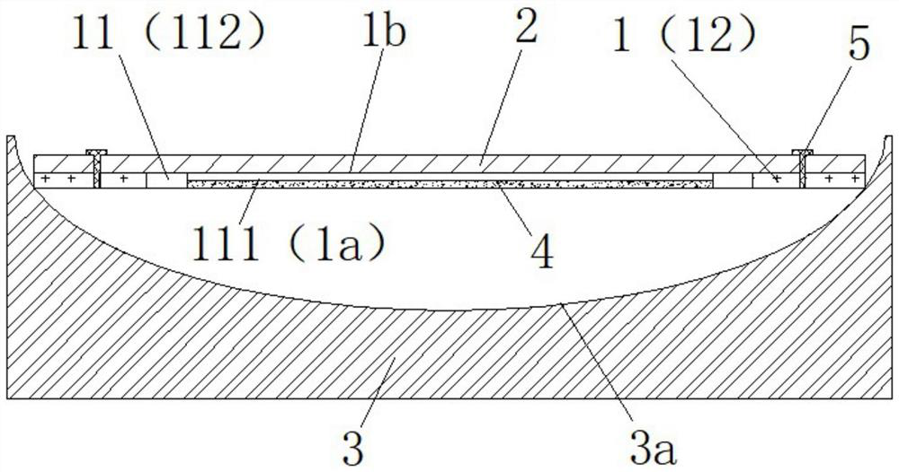 A creep aging forming method for large thin-walled components