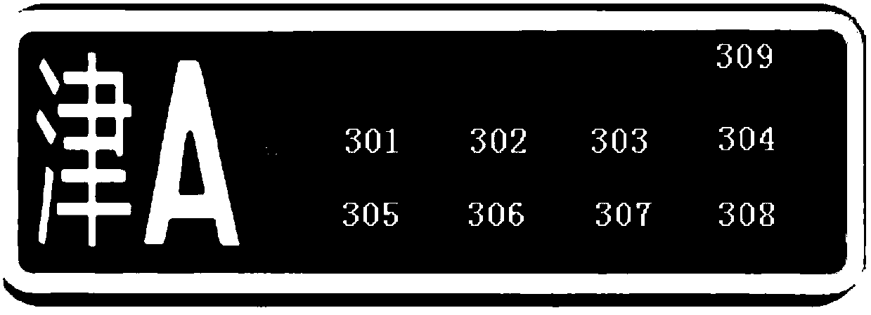 Vehicle management system, vehicle positioning method, license plate and vehicle