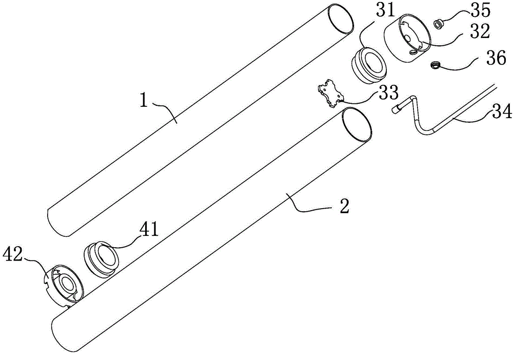 Installing structure of electric capacity type liquidometer