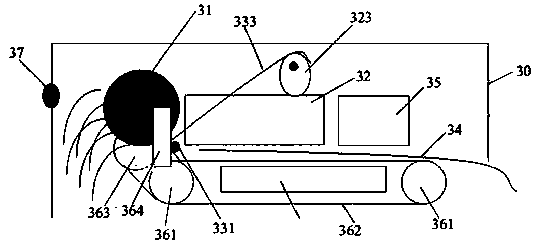 A control method and control device for robot walking, and a beach cleaning robot