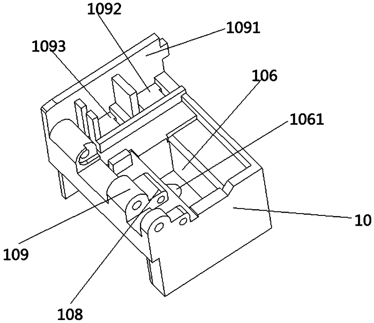 Double-ended lamp holder and illuminating device