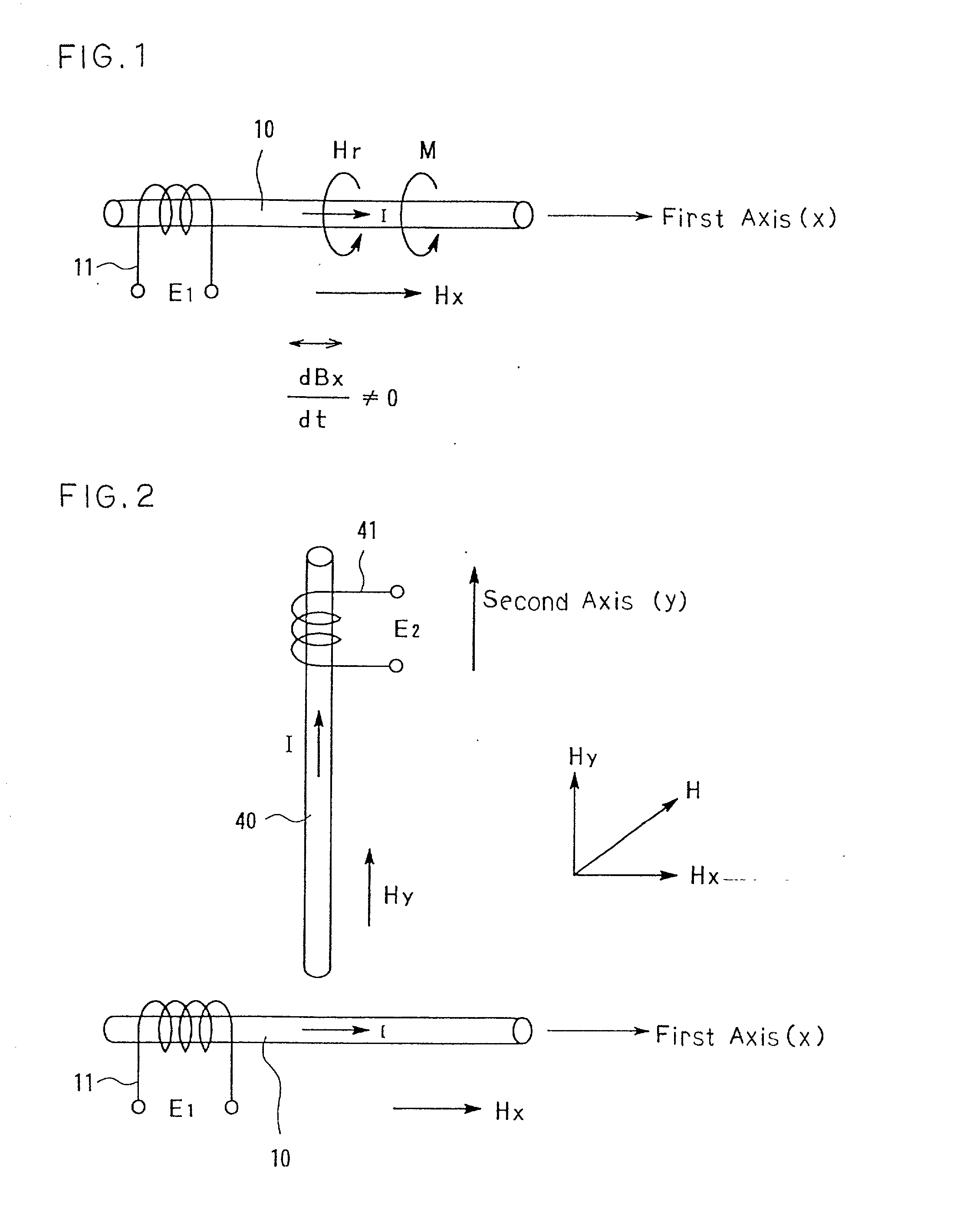 Magnetic field detection device