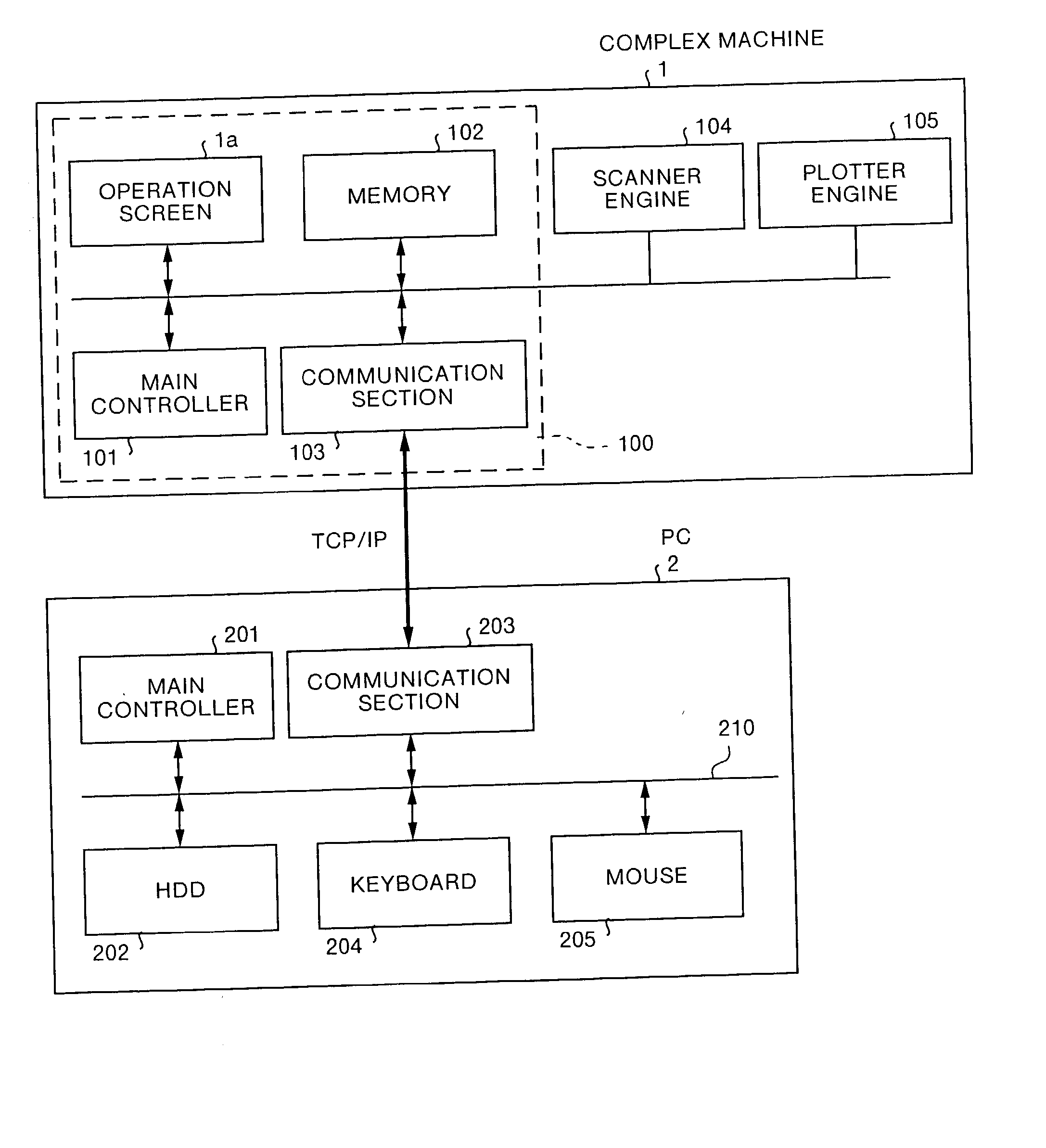 Digital computer and system for recording information on operations