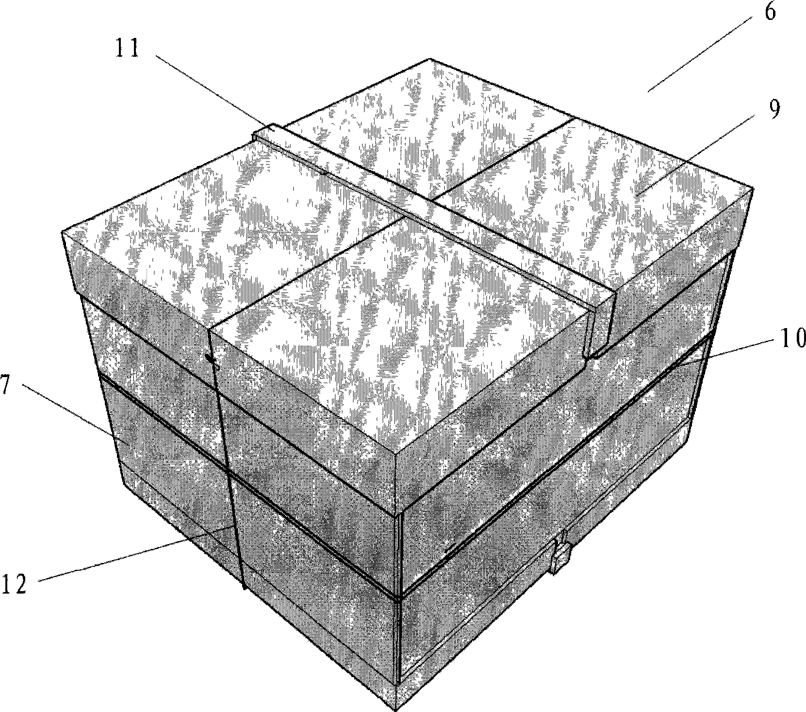 Scattering pull rope for hygroscopic warm cloud catalyst