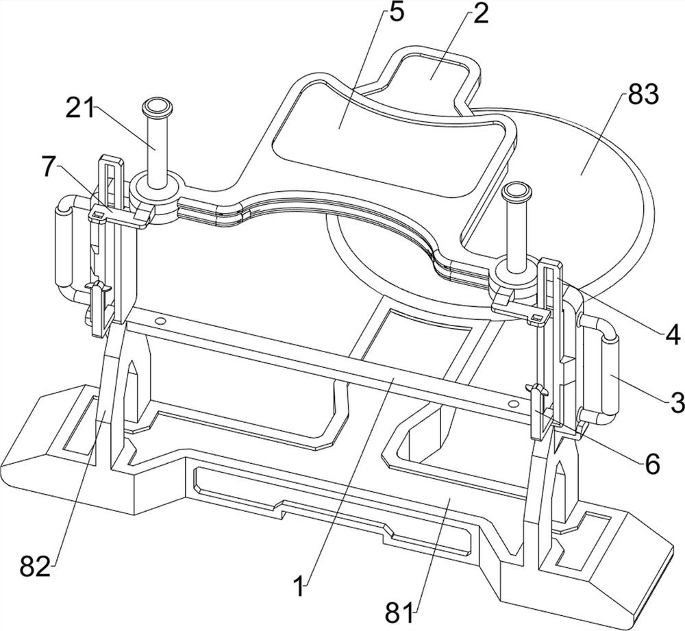 Pediatric oral cavity tongue pressing device