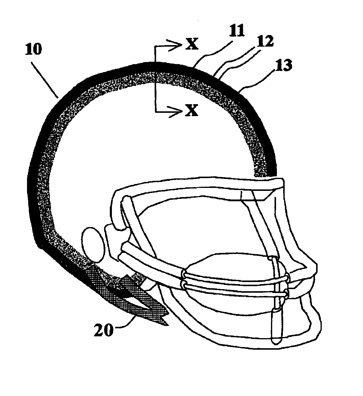 Lightweight impact resistant helmet system