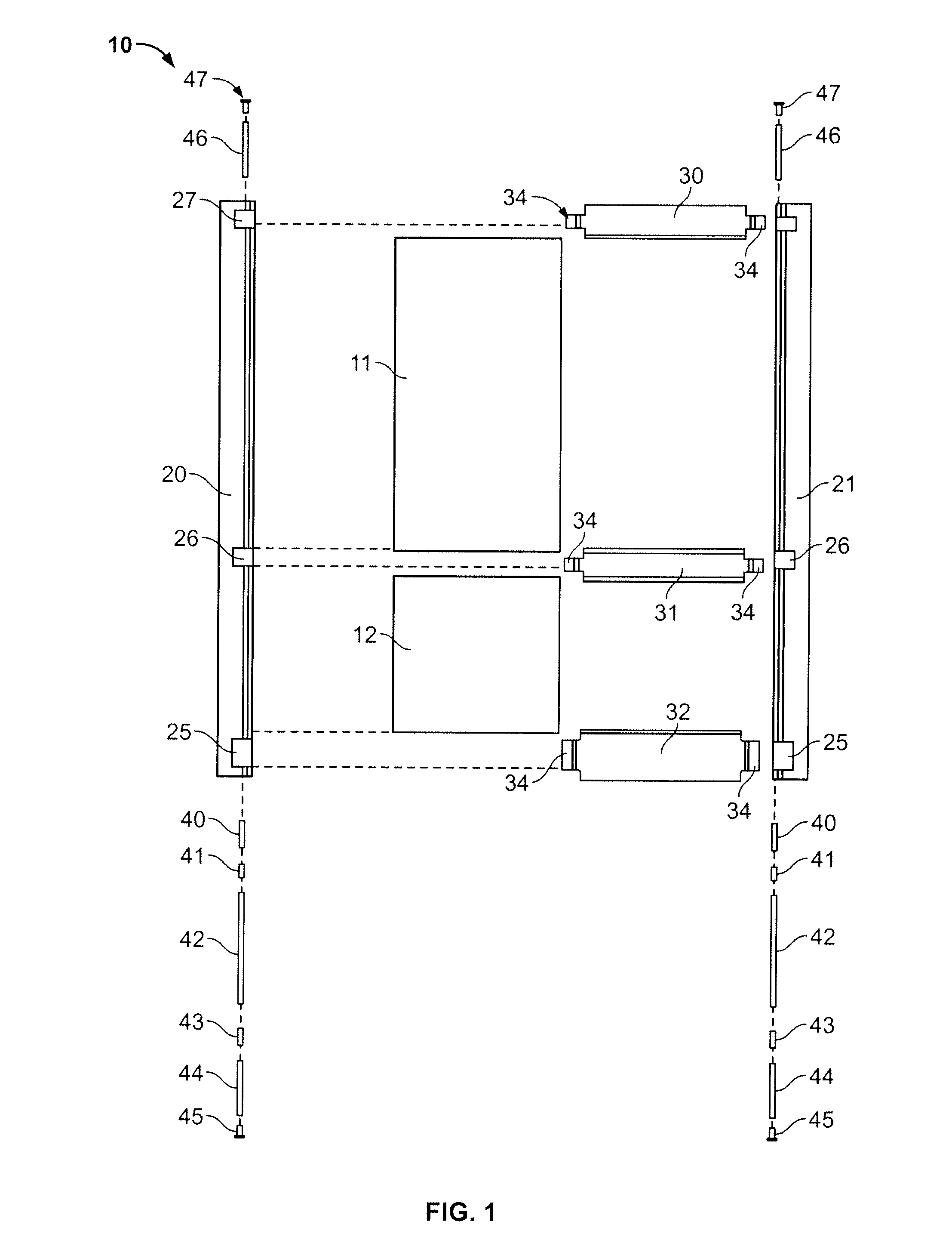 Modular door assembly