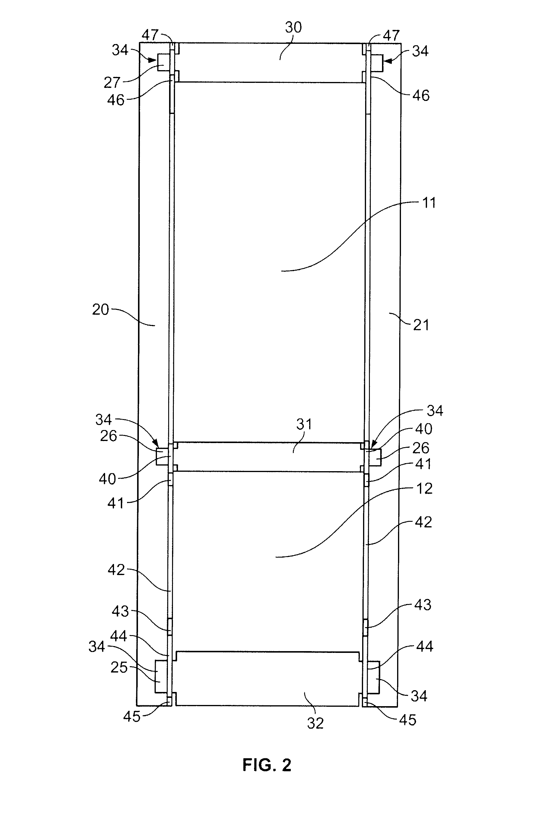 Modular door assembly