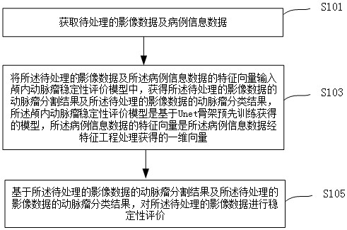 Method, device and equipment for evaluating stability of intracranial aneurysm