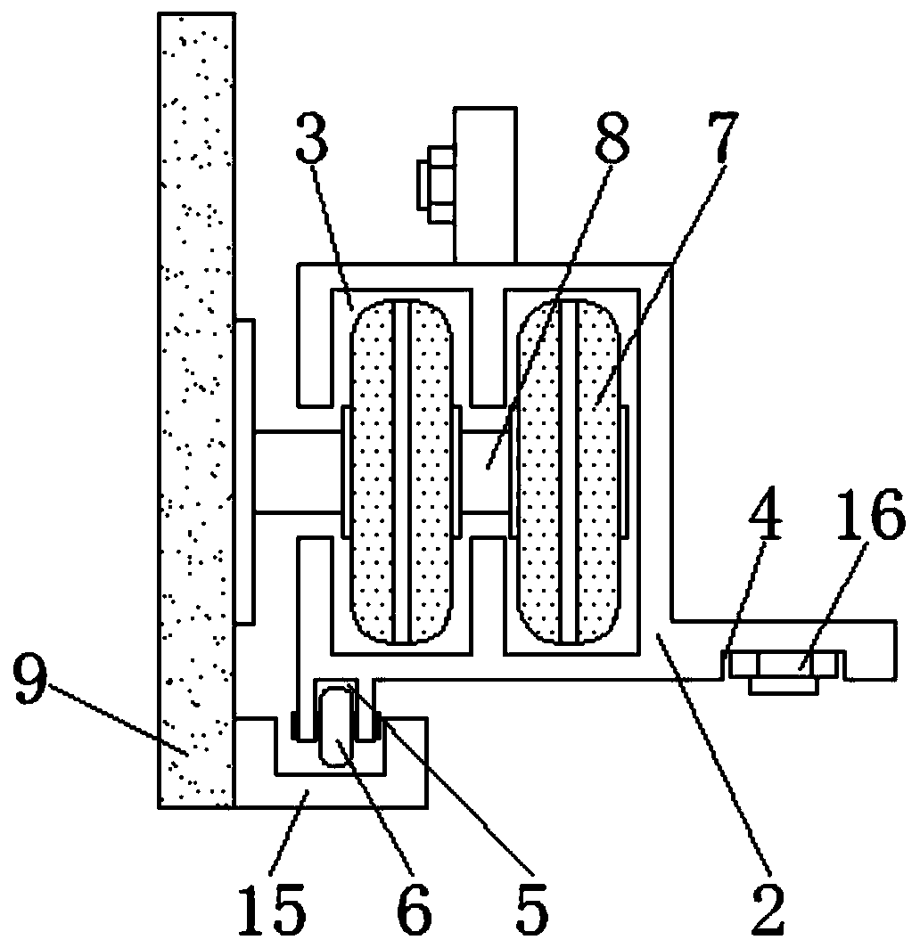 Anti-stuck slide rail with function of conveniently taking out internal foreign matter for material supply of stamping equipment