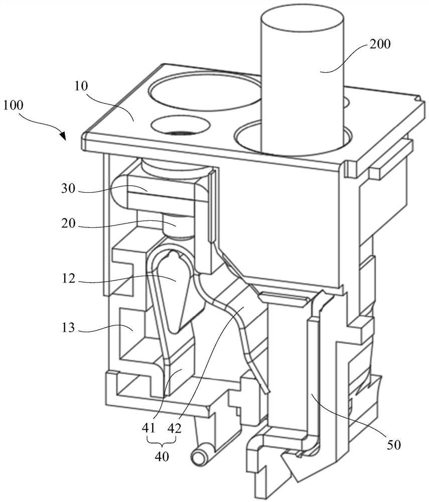 Wiring terminal and circuit breaker