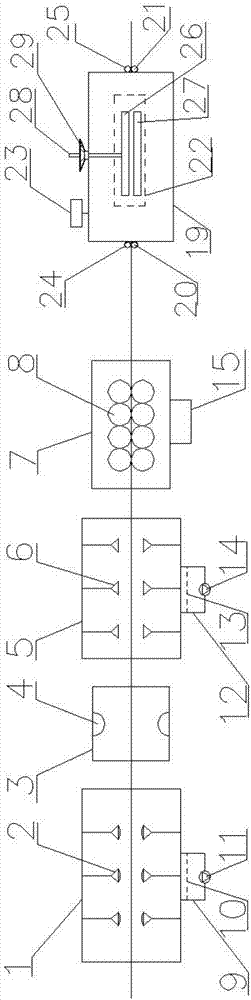 Textile cloth spray-drying system