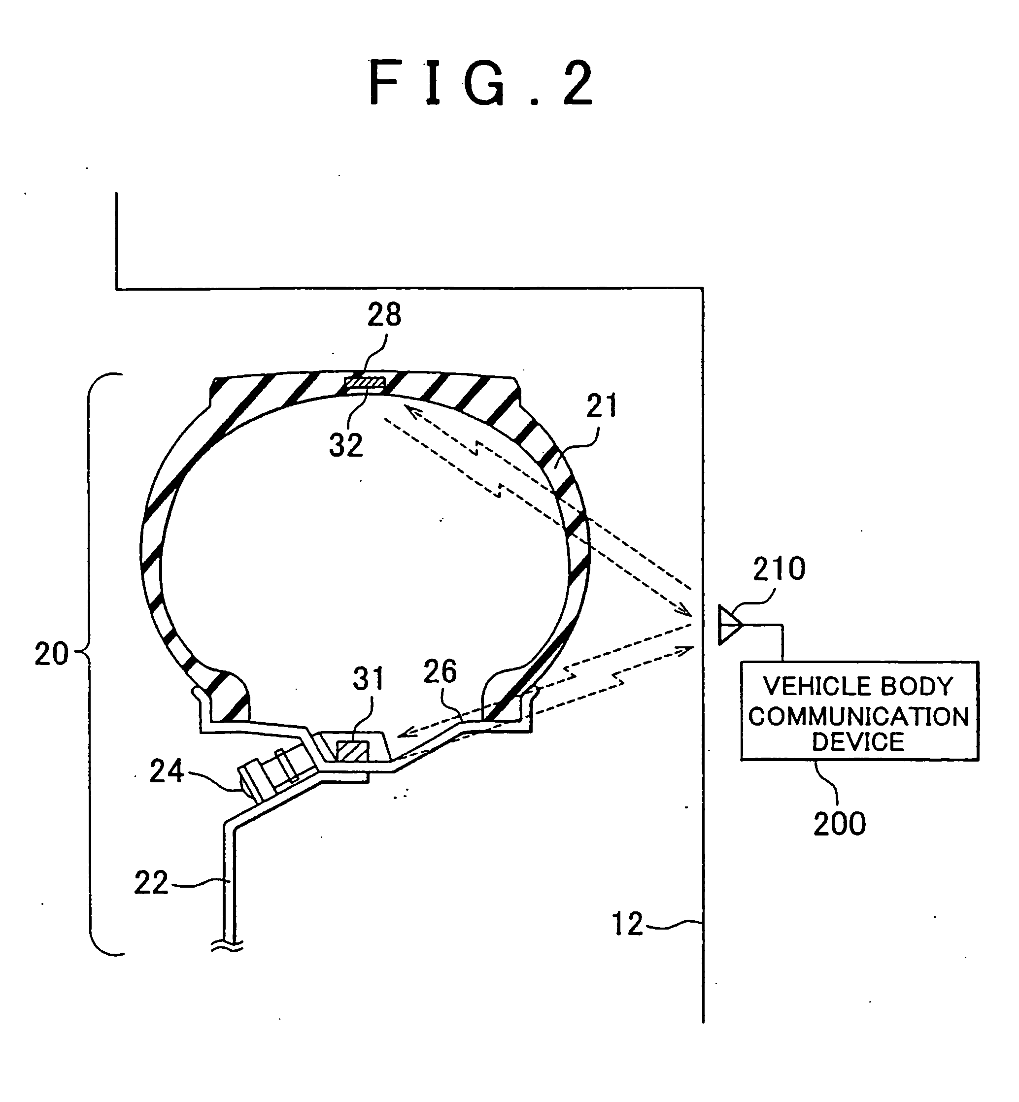 Vehicle wheel information processing device and method therefor