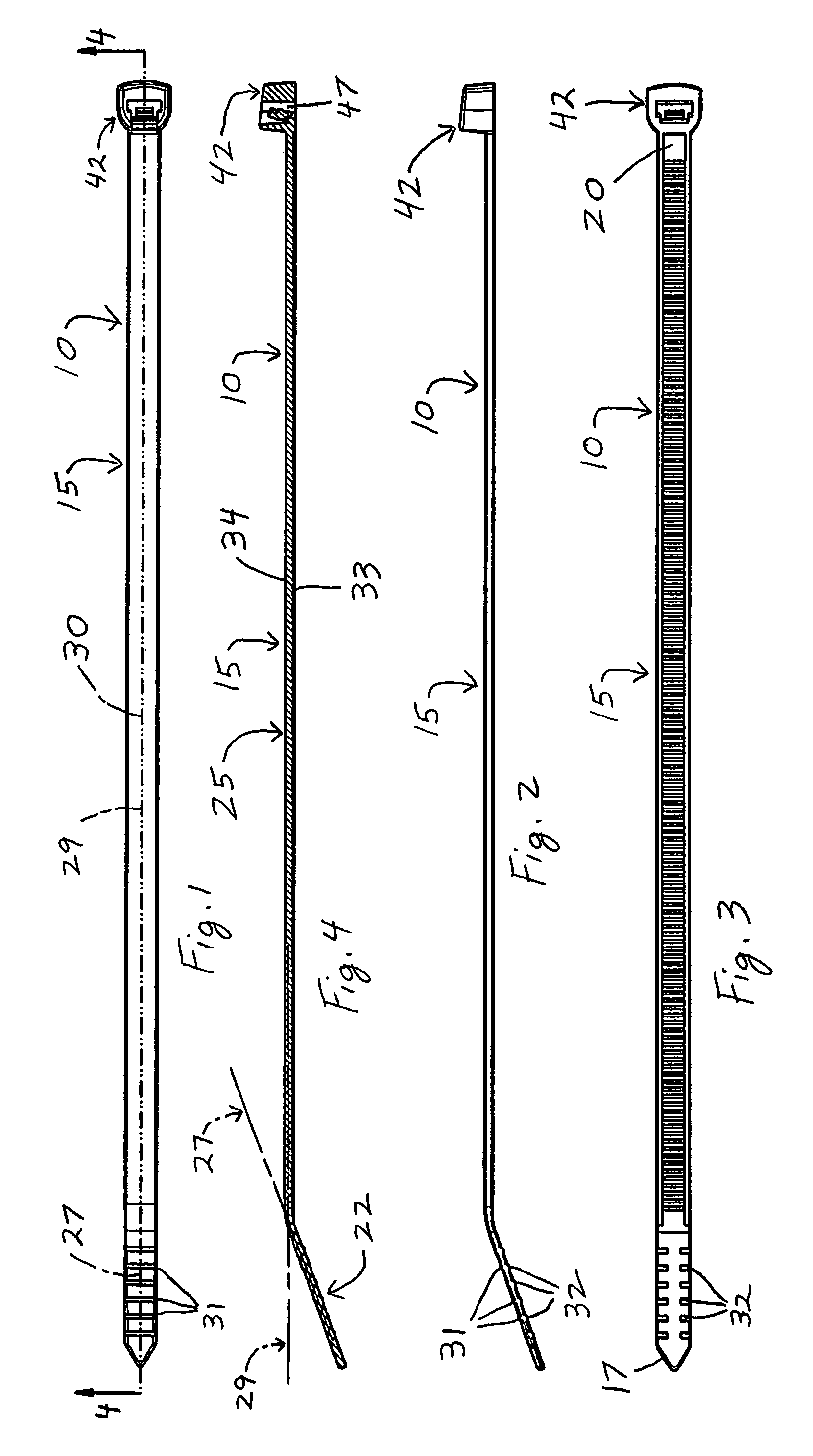 High performance cable tie