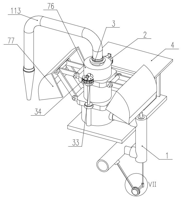 Multifunctional municipal fire-fighting irrigation cleaning device and use method thereof