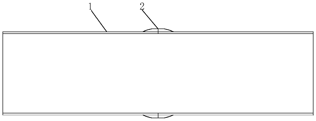 Pipeline interface air tightness detection device and detection method